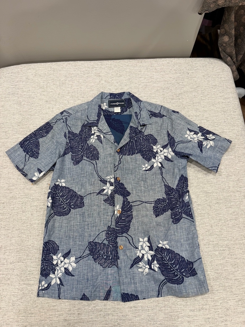 Vintage Prince Hawaiian Short-Sleeve Button-Down Shirt